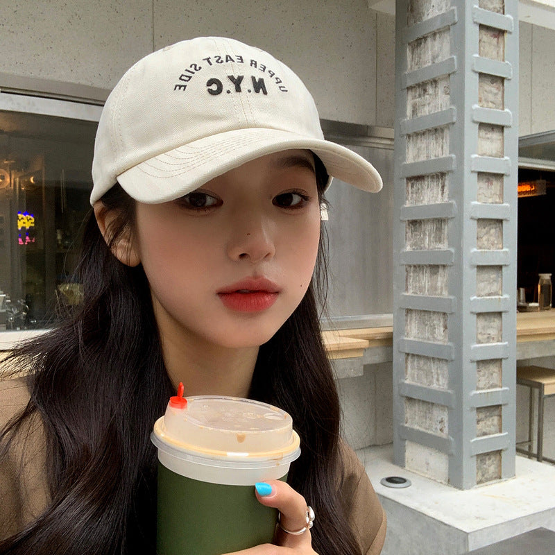 Casual Soft Top Letters All-matching Peaked Cap Children