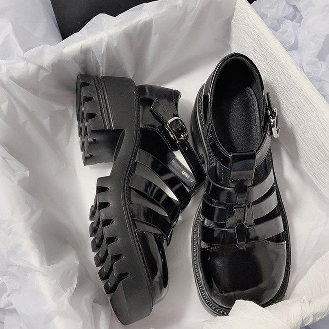 Platform Roman Sandals Retro Women's Shoes