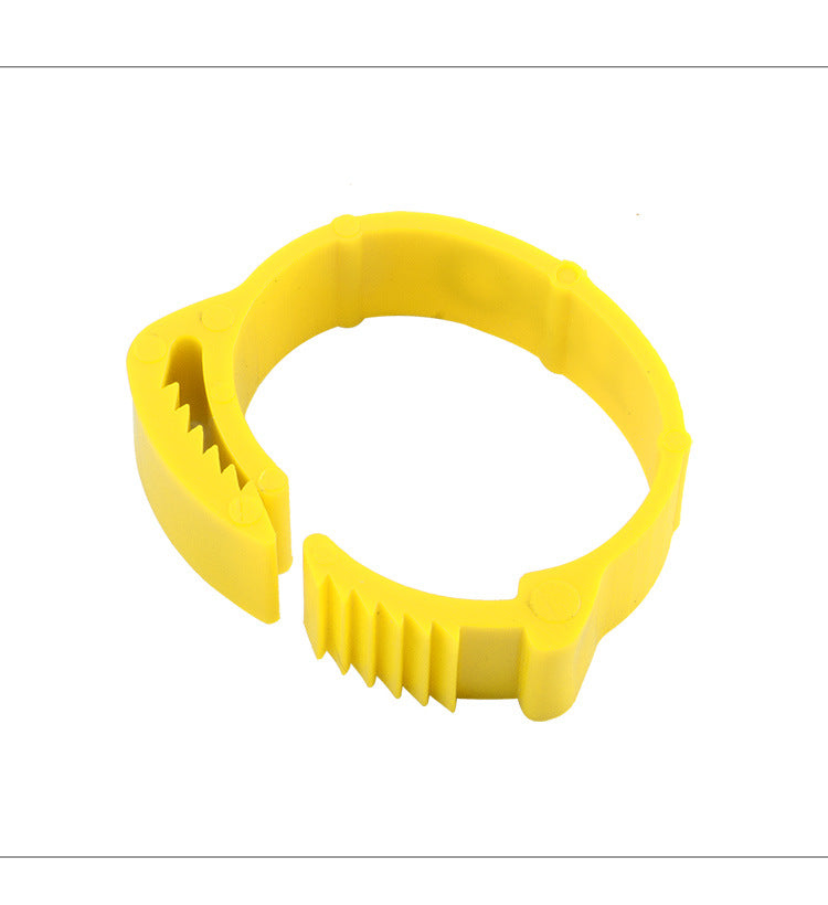 Chicken Foot Ring Disposable With Word Stitch Marker Farm Label Buckle