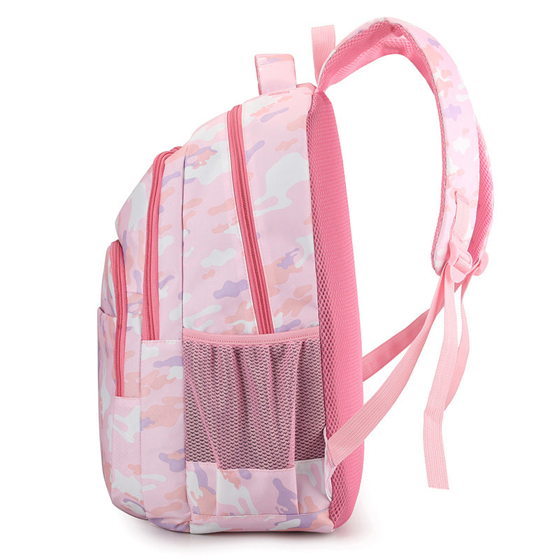 Children's Lightweight Burden Alleviation Spine Protection Backpack