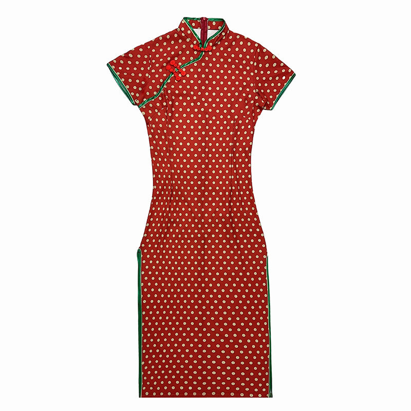 Sleek Stylish Chinese Style Dress For Women