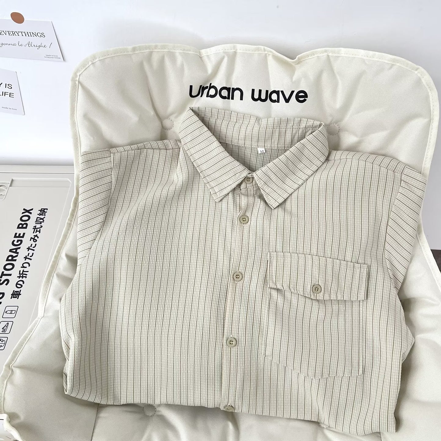 Retro Long-sleeve Shirt Jacket Men