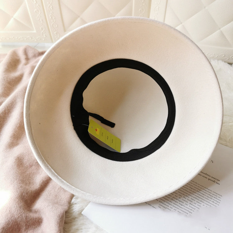 Vintage Hepburn Hat Autumn Winter Wool Top