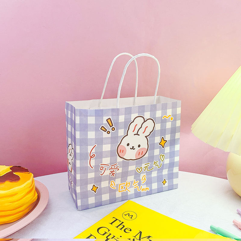 Cute Ins Exquisite Korean Style Cartoon Paper Tote Bag
