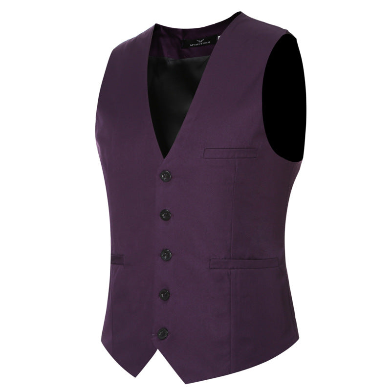 Men's Business Casual Suit Vest Men's Wedding Dresses