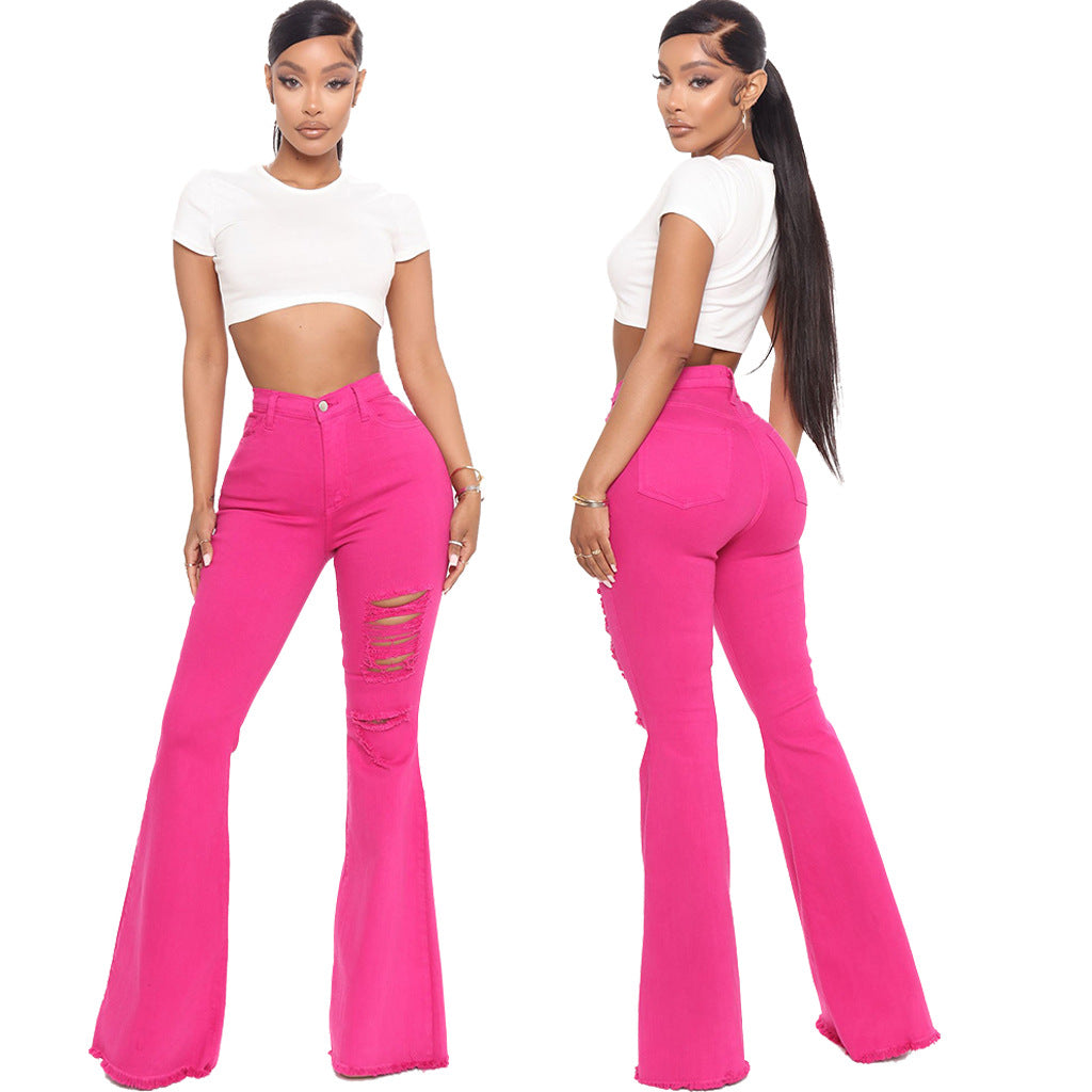Fashion All-match Trend Personality Hole