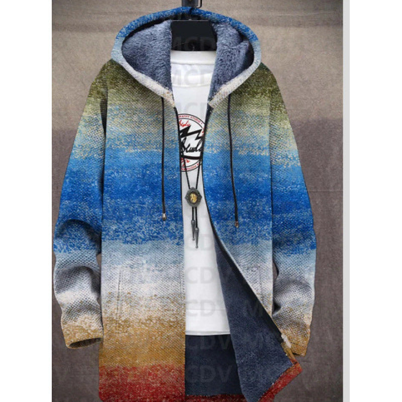 Men's New Creative 3D Digital Printing Jacket