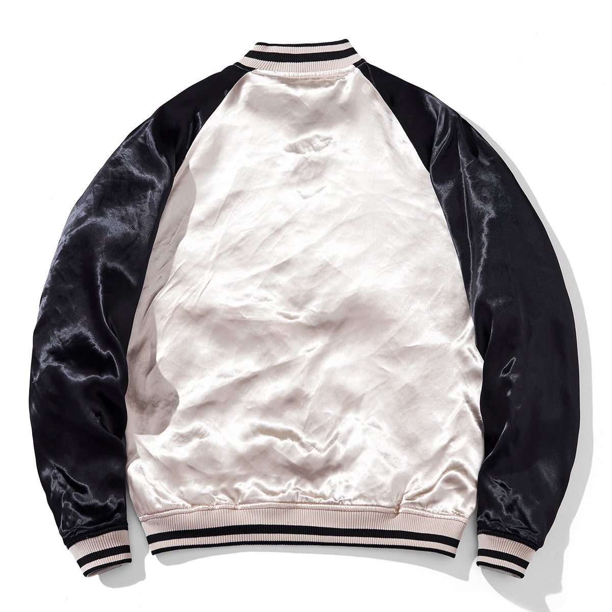 Heavy Duty Reversible Casual Embroidery Baseball Jacket
