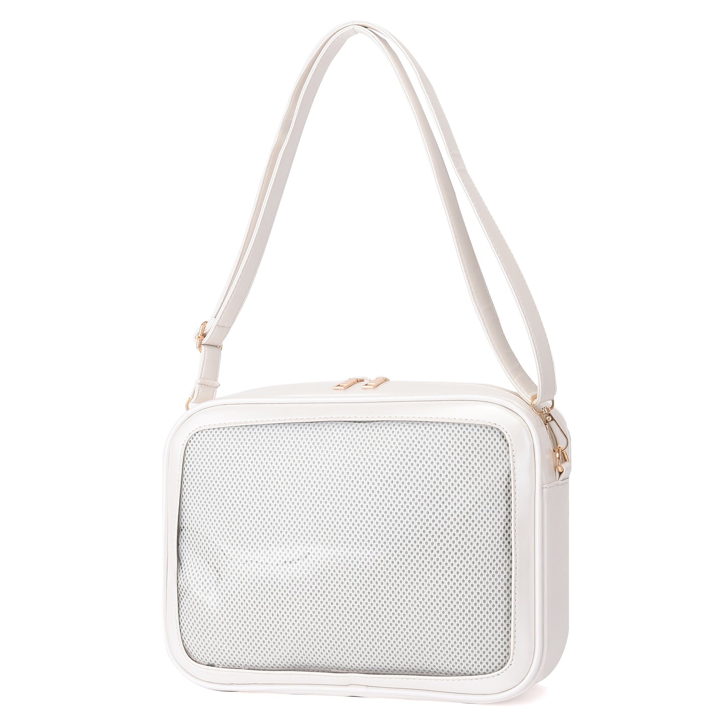 Cute, Simple And Transparent Student Color Contrast Single Shoulder Messenger Bag