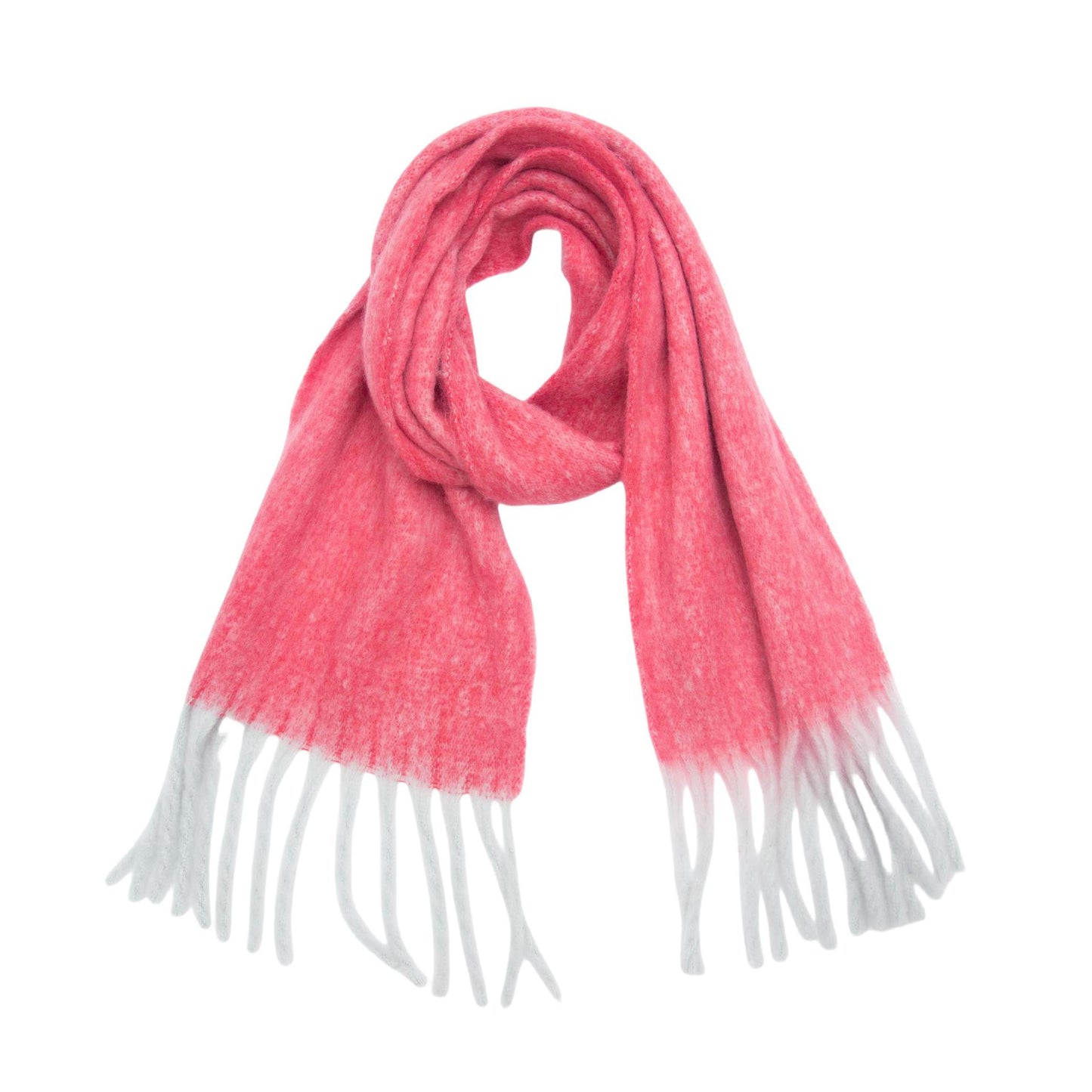 Circle Yarn Thick Tassel Clip Flower Scarf Shawl