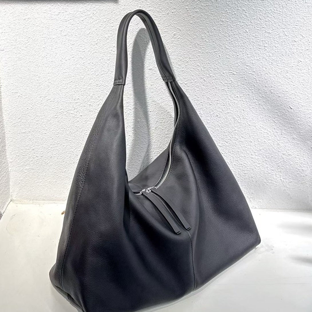 Top-grain Leather New Large-capacity Tote Bag