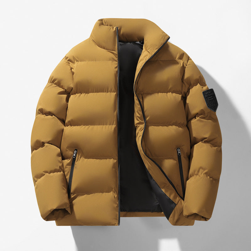 New Mens Padded Cotton Jacketextra Thick For Maximum Warmth