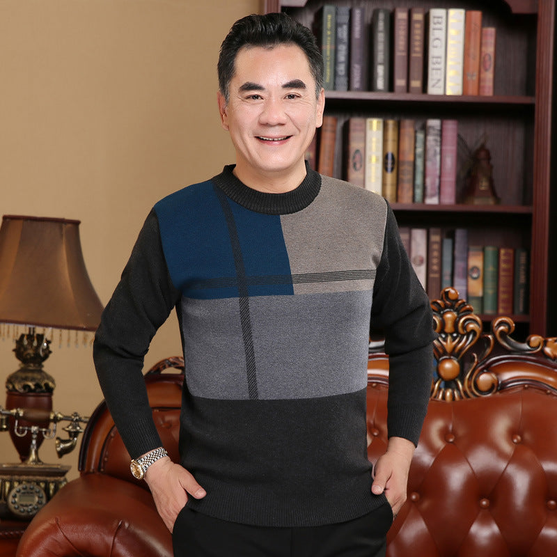 Thickened Casual Fashion Sweater Men's Versatile Fashion