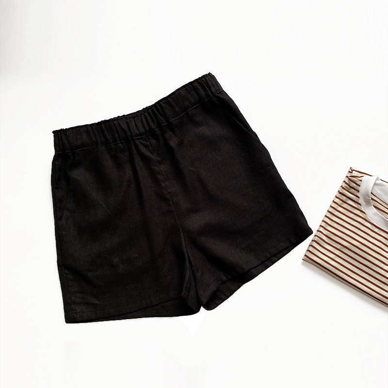 European And American New Linen-cotton Wide Leg Pants