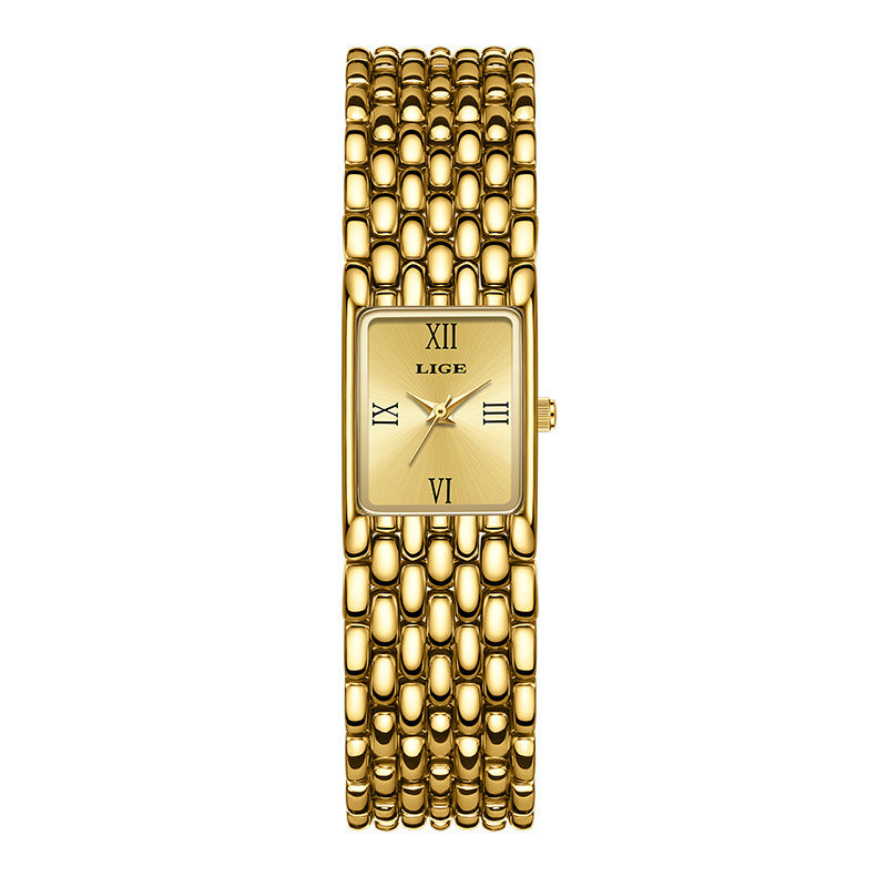 New Arrival Casual Simple And Compact Square Watch