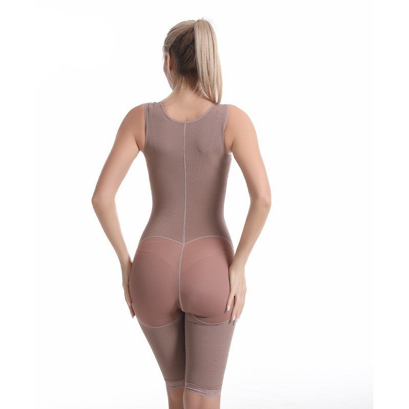 Waist Girdling Belly Contraction Corset One-piece