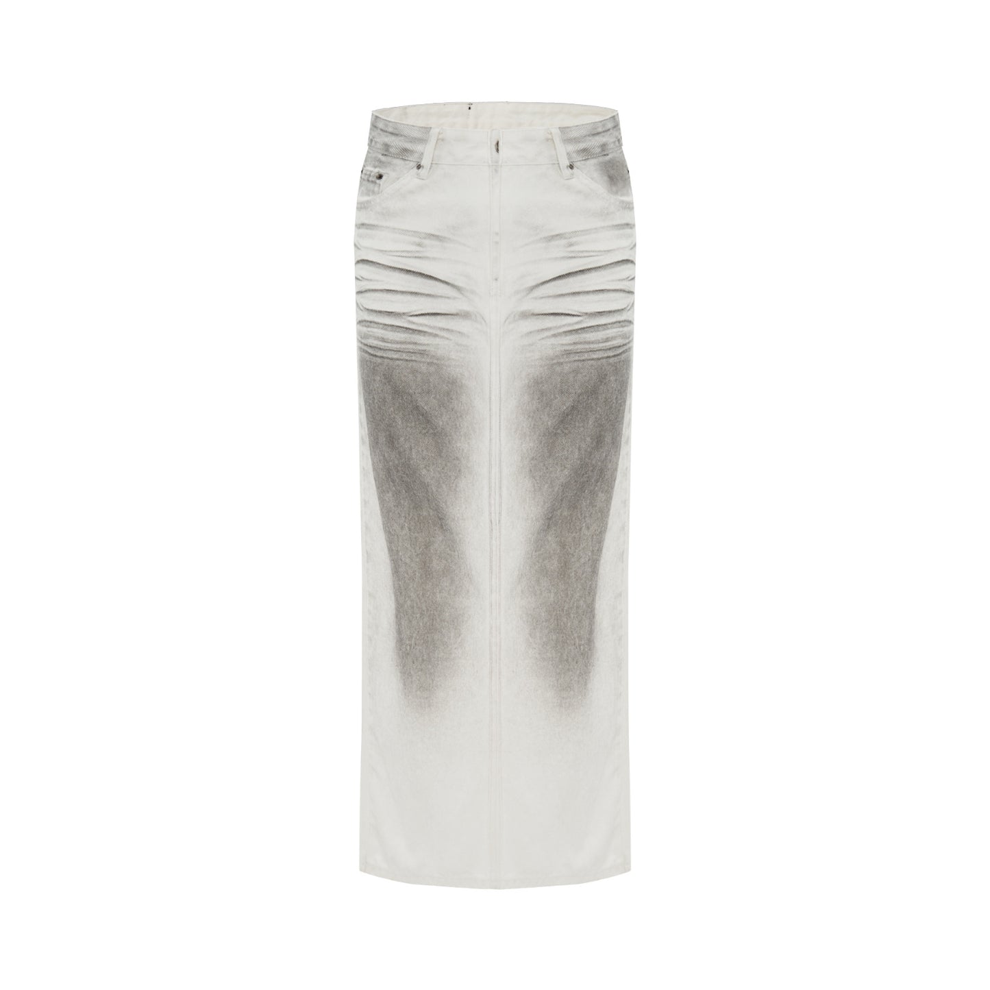 New Autumn New Washed Denim Skirt