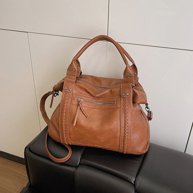 Dame Retro Trend Skuldertaske/Crossbodytaske