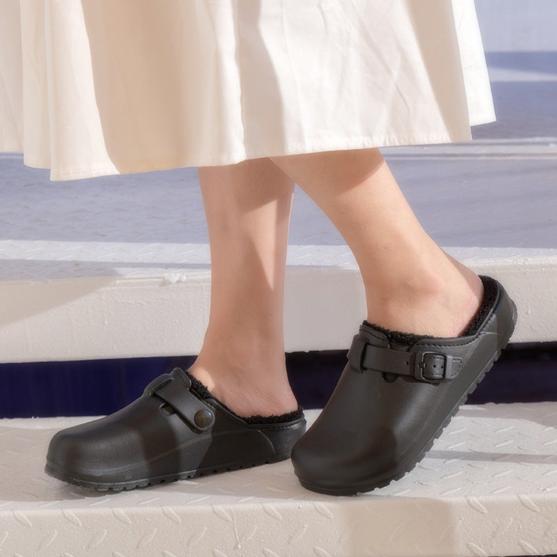 Warm Indoor Mute Couple Household Cotton Slippers