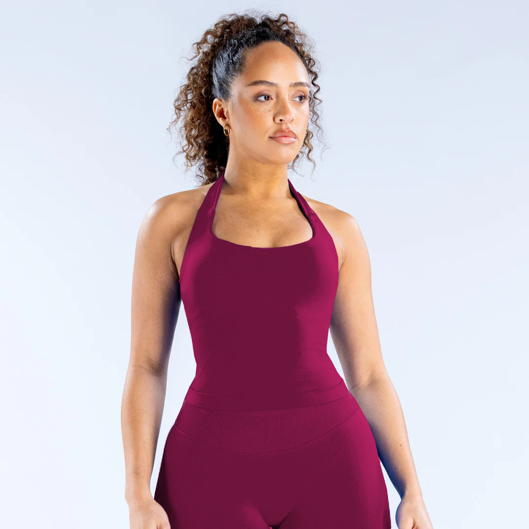 Seamless Yoga Backless Anti-exposure Sports Broadband Camisole