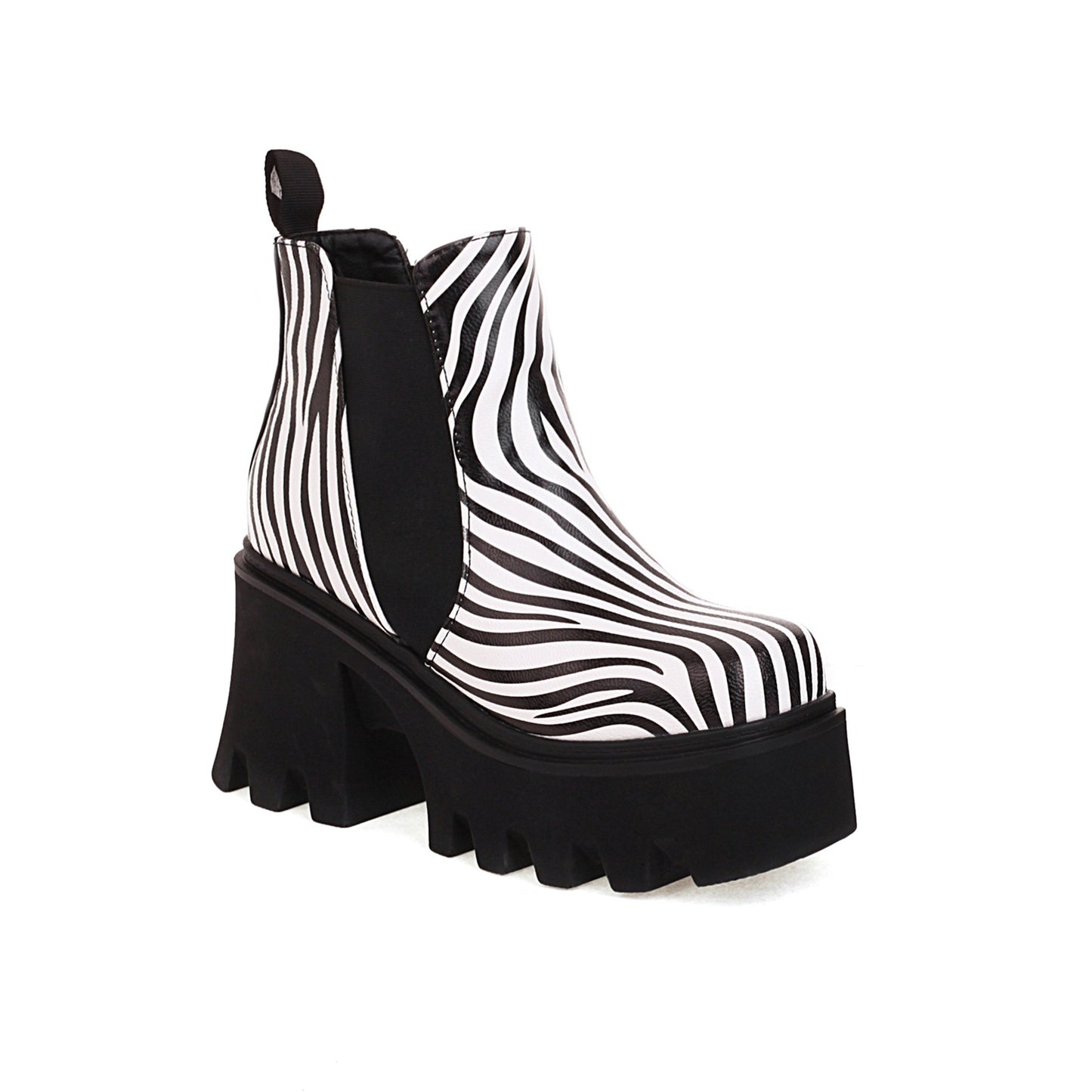 New Autumn And Winter Thick Soled Short Tube Women's Boots Punk Style