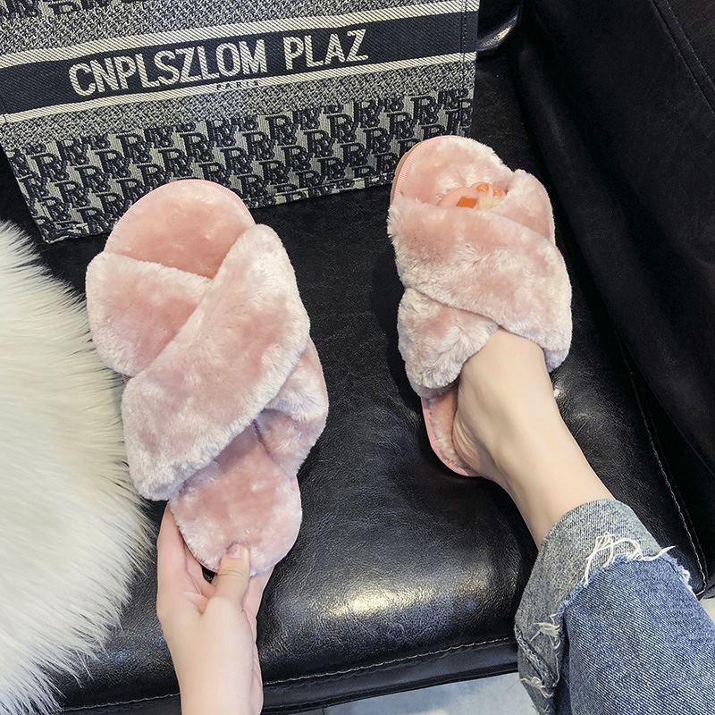 Parent-child Home Non-slip Cotton Slippers For Spring And Autumn