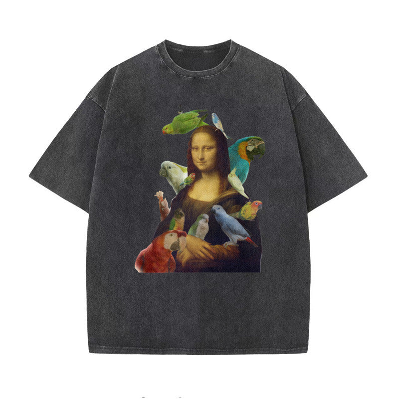 Spring And Autumn Old Men's Short-sleeved T-shirt