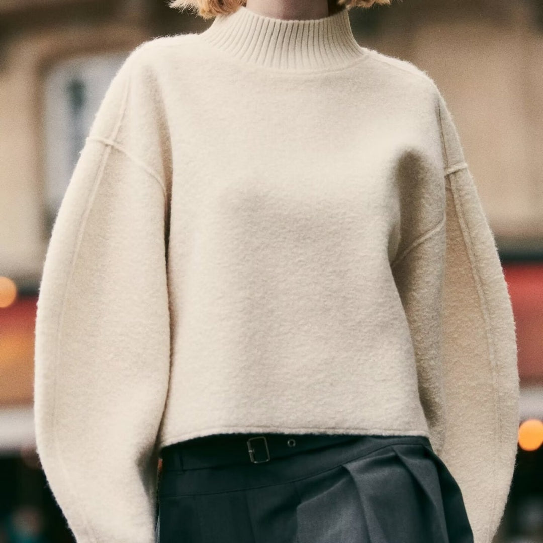 Trendy All-match Fashion Løs Sweater til Kvinder