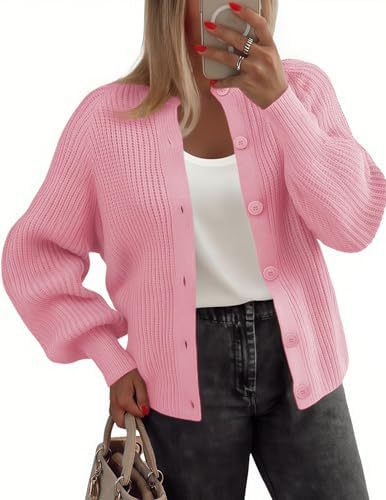 Round Neck Buckle Autumn Fashion Clothing Sweater