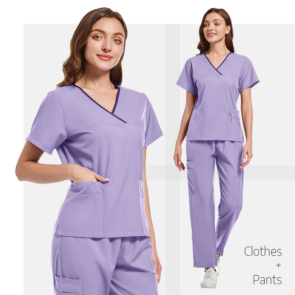 Uniform Sets Stretchy, Quick-drying Surgical Scrubs For Medical Staff In Operating Rooms