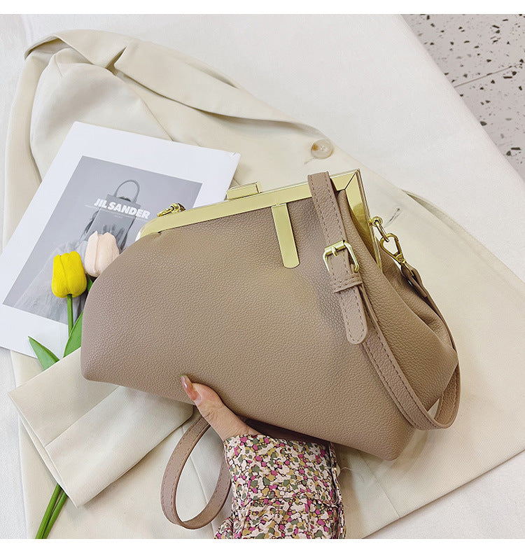 Women's Clip Fashion Bag Trendy Candy Color