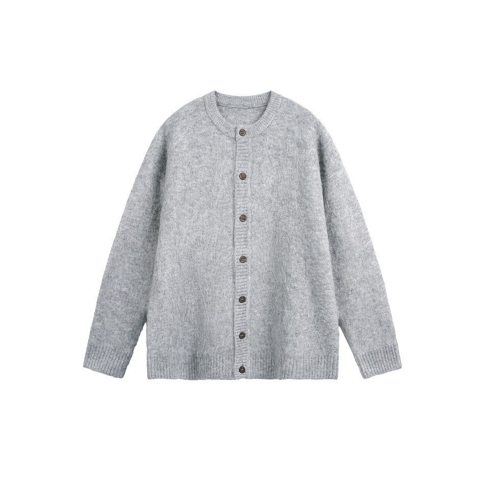 Retro High-end Cardigan Knit Sweater