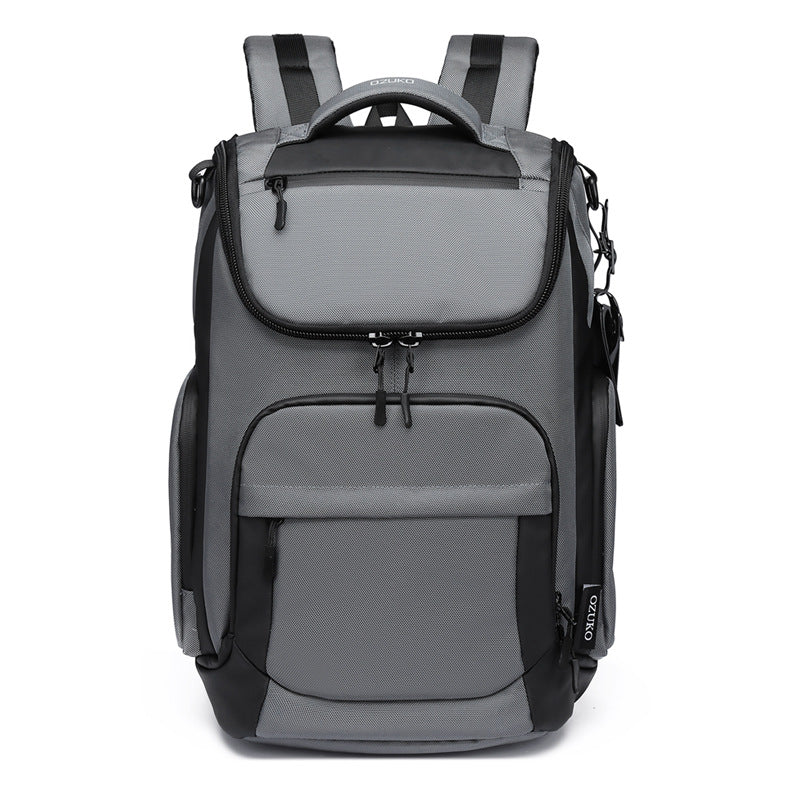 Outdoor Waterproof Computer Bag For Men Business Backpack With Multiple Pocket Design