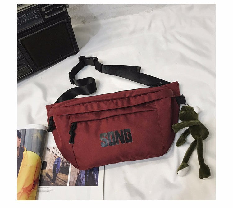 Nylon Shoulder  Large Capacity Chest Bag