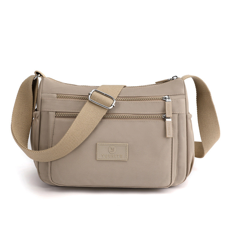 Casual And Lightweight Multi-compartment Waterproof All-match Messenger Bag