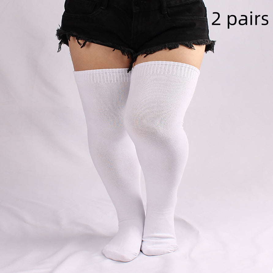 New Special Fat Ladies Knee-high Socks