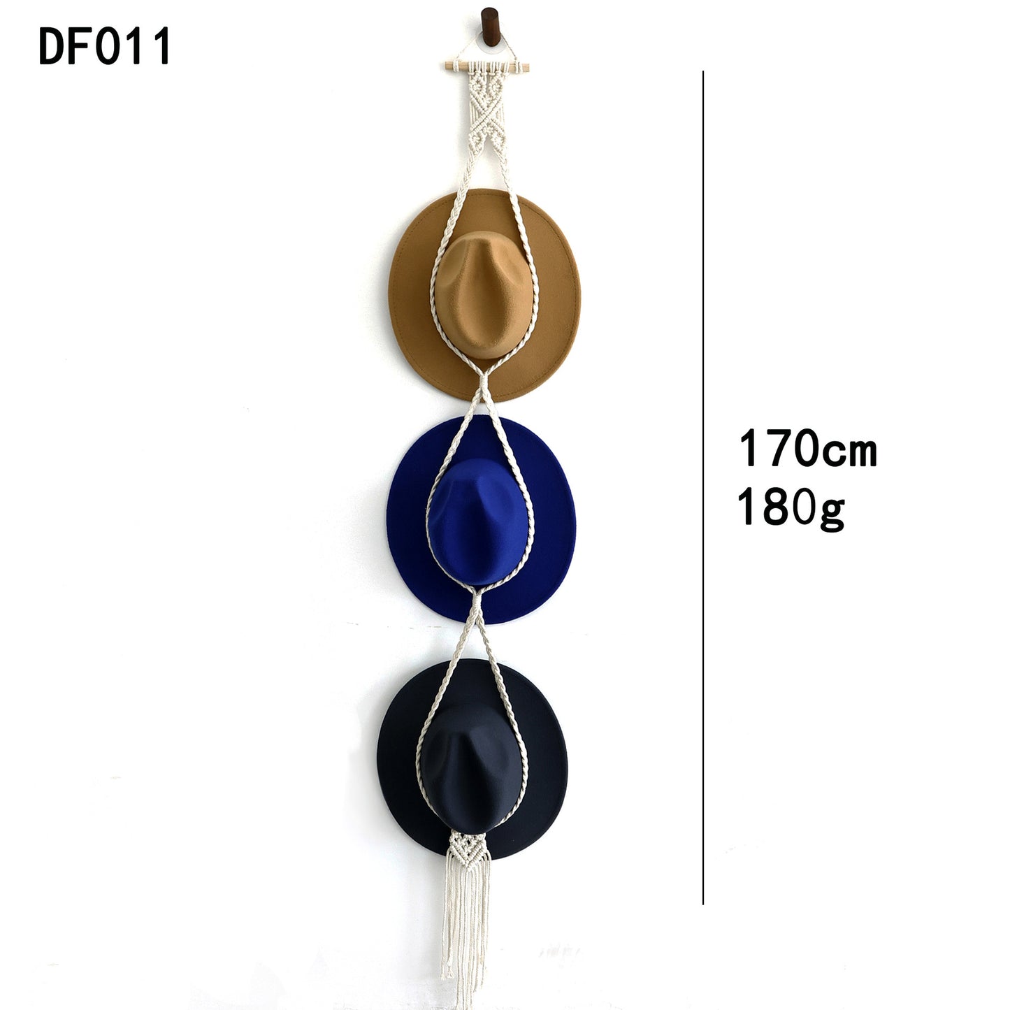 Hand-woven Nordic Wind Hat Storage Rack Creative Multi-layer
