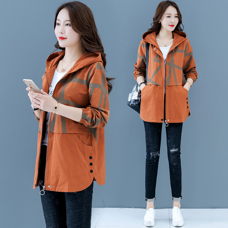New Style Large Size Windbreaker For Autumn Coat