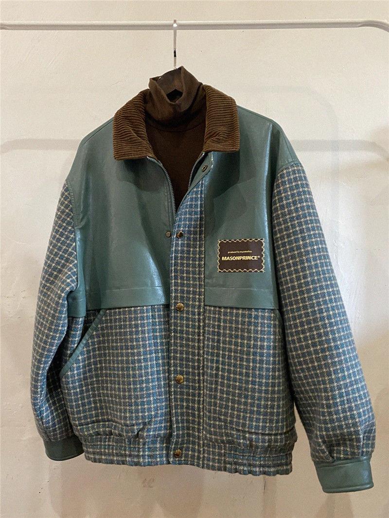 Small And Versatile Gentle Fashion Sweet Retro Woolen Leather Jacket