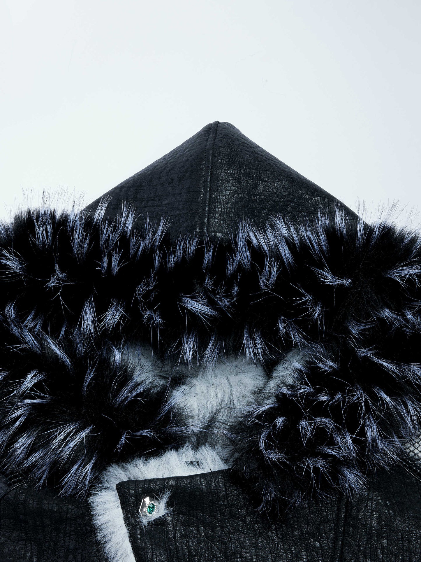 Thickened Mens Hooded Jacket Reversible