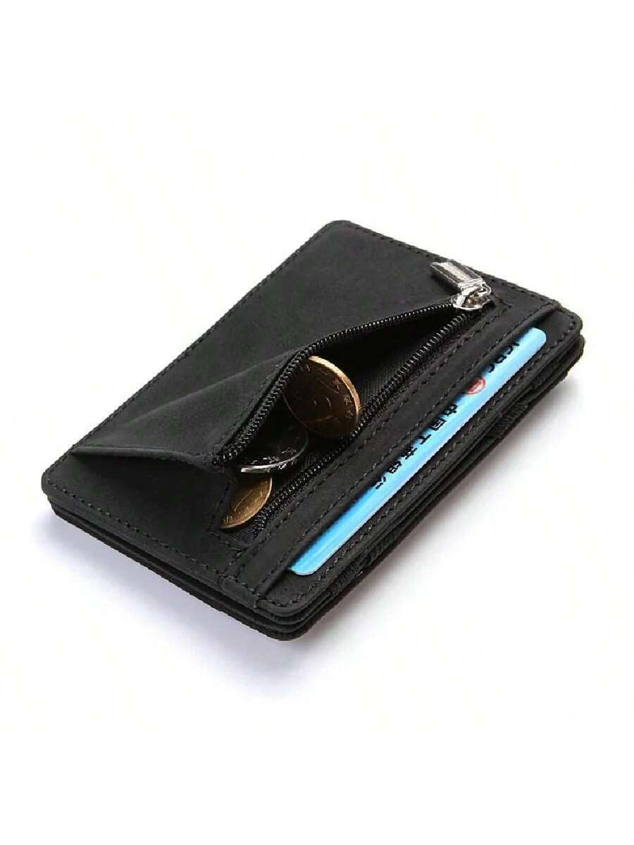 WALLET Ultra Thin Magic Wallet with Coin Pocket Men'S Gift Birthday Anniversary Valentine'S Day Gift for Him Her for Men Wallet Purse Wallet Small Wallet Men Wallet Leather