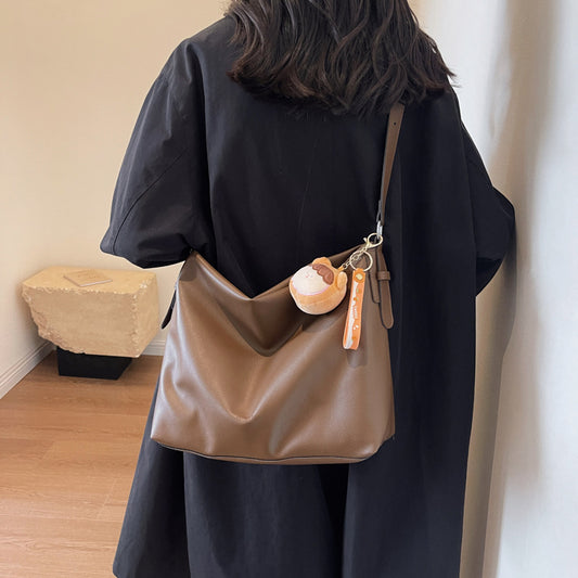 Wide Strap Crossbody Bag Women's Advanced High-capacity