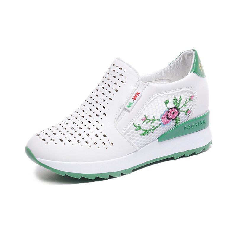 Women Comfortable Casual Shoes Summer Slip On Loafers Mixed