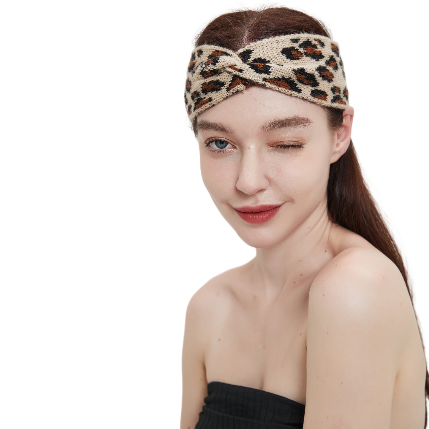 Headband Bow Leopard Hair Band