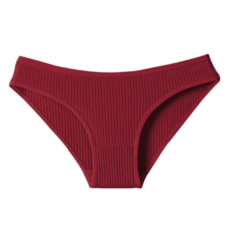 Women's Cotton Low-Rise Briefs For Sports