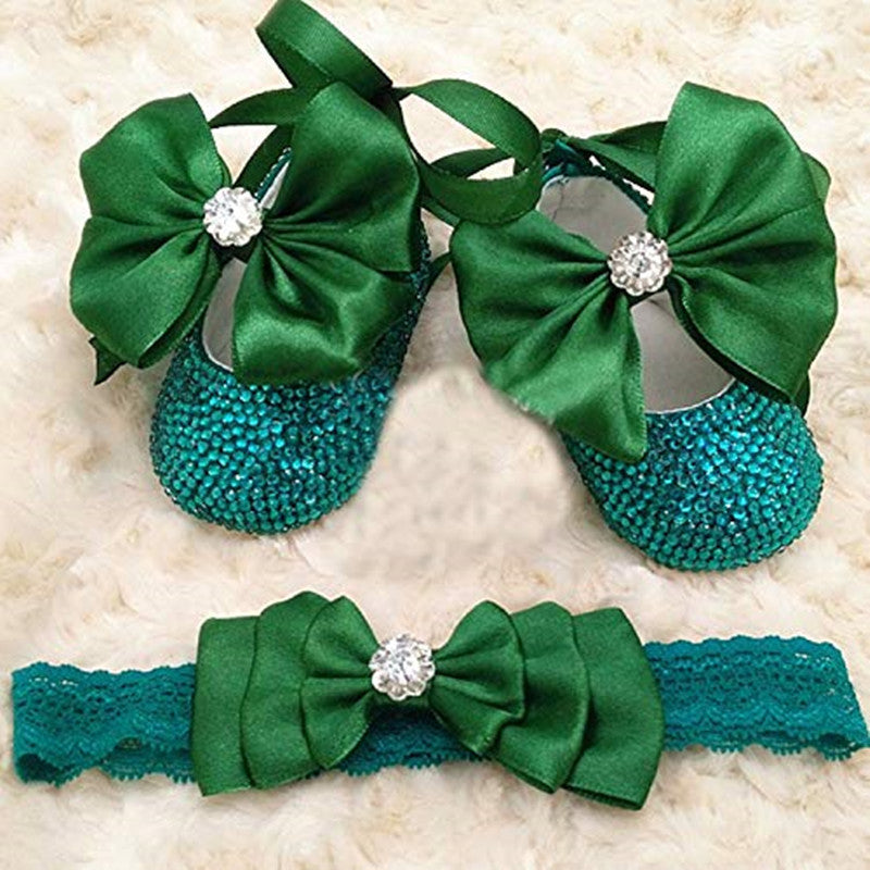 Foreign Trade Photo Props Baby Rhinestone Shoes
