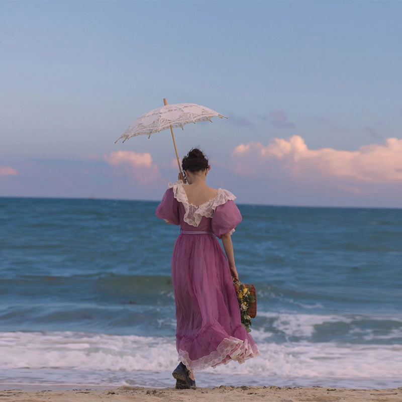 French Romantic Court Dress Girl