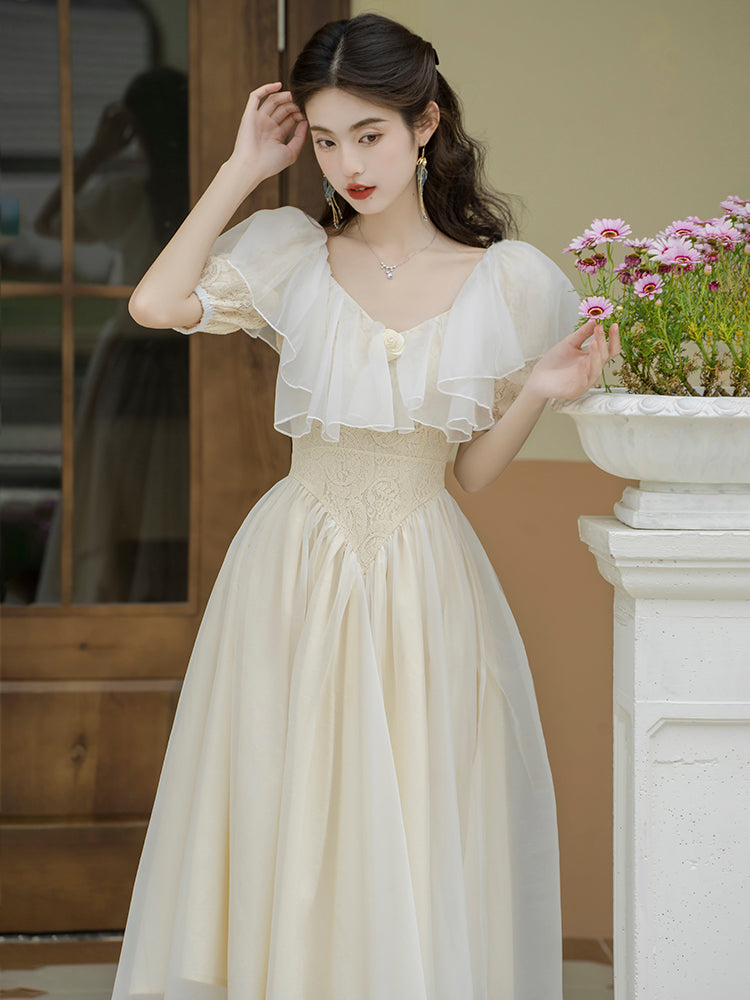 Sweet And Romantic Retro French Fairy Dress