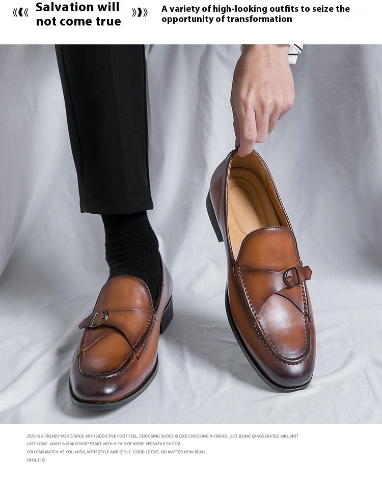 Slip-on Herresko i Kvalitetslæder