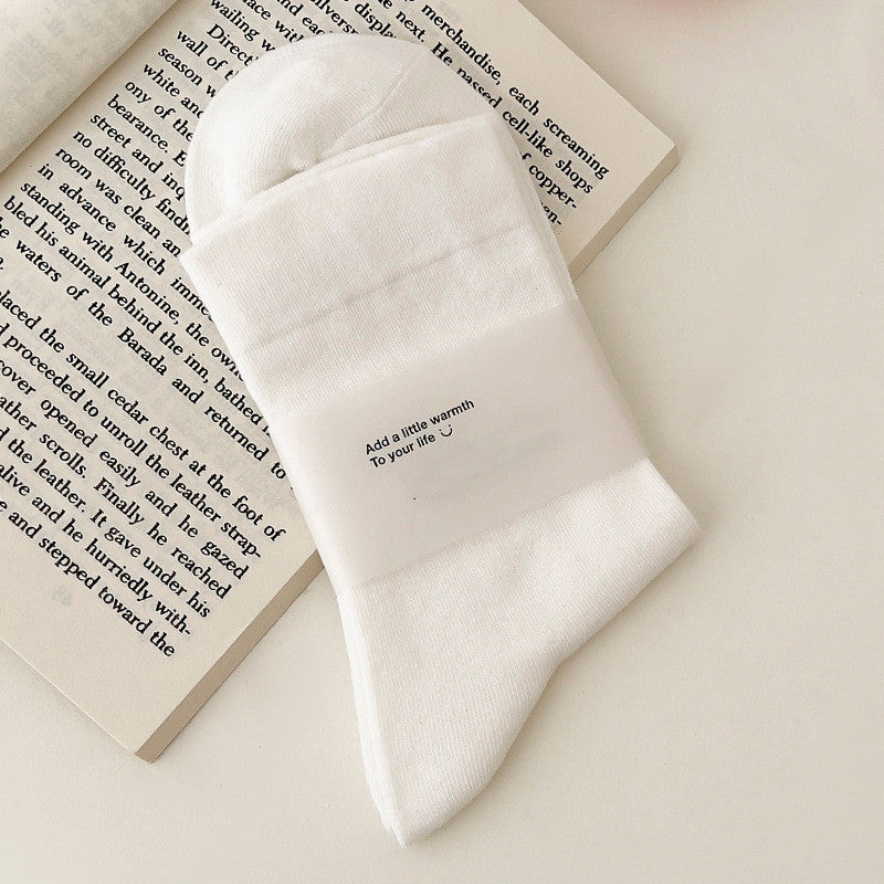 Girls' Gentle Loose Mouth Confinement Socks